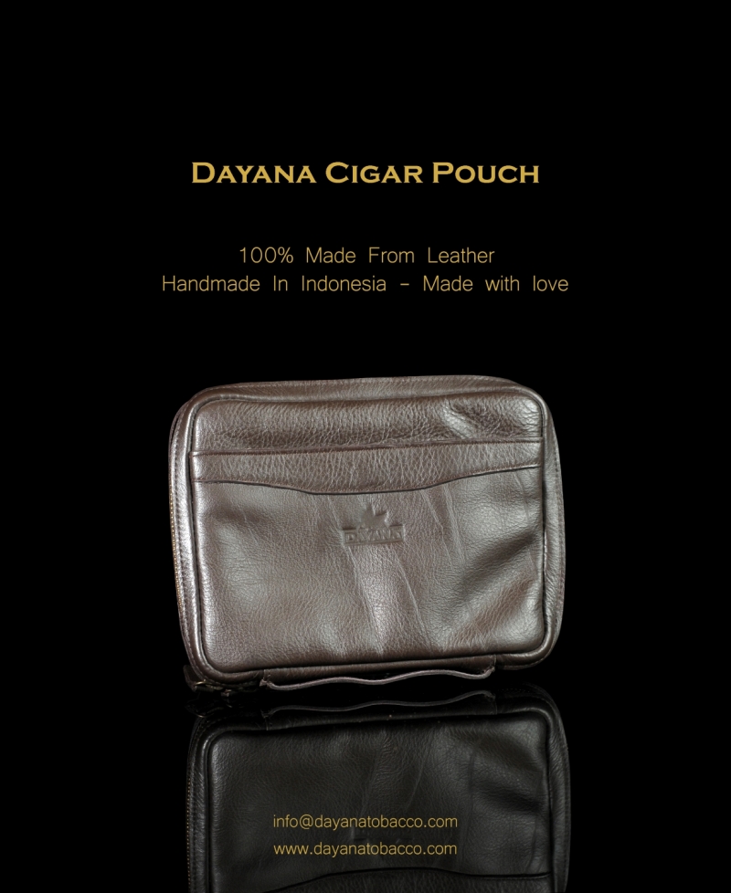 Dayana Cigar Pouch Brown